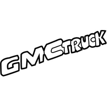 GMC C3500 Emblem - 15034707