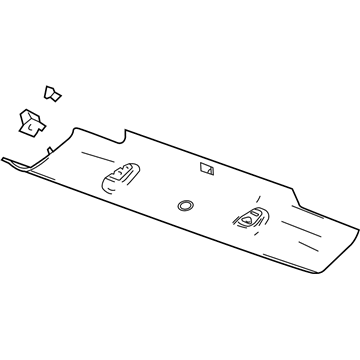Chevy 15786685 Header Trim