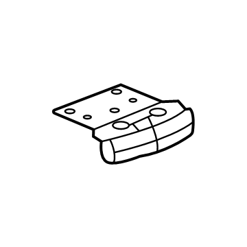 Cadillac 84637731 Armrest Cover