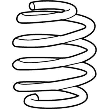GM 23335523 Coil Spring, Front