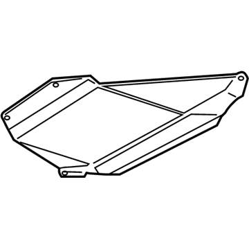 Pontiac 92078951 Skid Plate