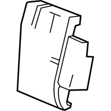 Cadillac 15804531 Seat Back Pad