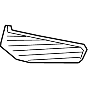 GM 23478393 Hole Cover, Front Driver Side