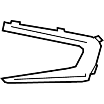 GM 23478375 Trim Molding, Driver Side