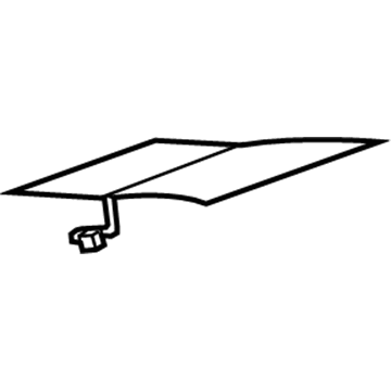 2012 Chevy Camaro Seat Heater Pad - 92230463