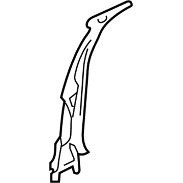 GM 19120173 Center Pillar Reinforcement, Passenger Side