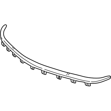 GM 15015660 Filler, Front GM 15015660 Filler, Front