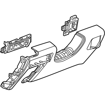 GM 84875813 Knee Bolster, Jet Black