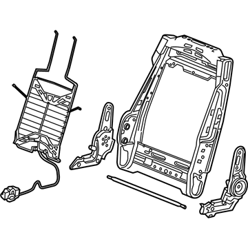 Chevy 19123513 Seat Back Frame