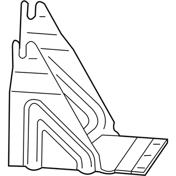 Cadillac 25755436 ABS Pump Assembly Bracket