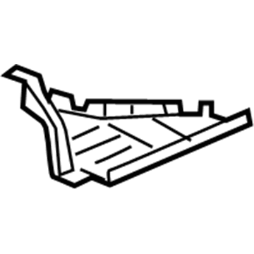 GM 23292682 Lower Extension, Driver Side