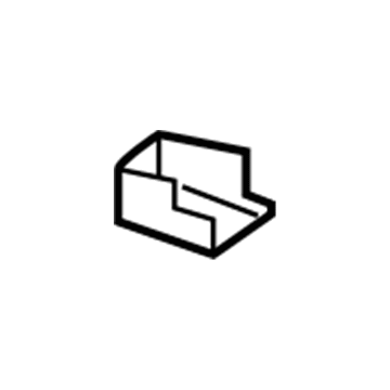 GM 23292701 Lower Extension Lower Reinforcement, Driver Side GM 23292701 Lower Extension Lower Reinforcement, Driver Side