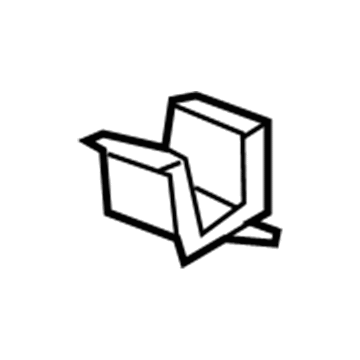 GM 22976957 Crossmember Extension, Driver Side