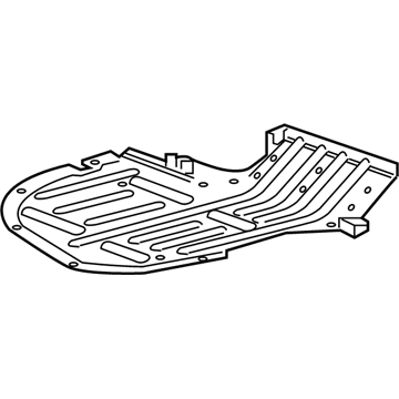 GM 22976387 Air Deflector, Rear