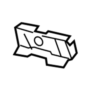 GM 23292690 Lower Reinforcement, Rear Driver Side GM 23292690 Lower Reinforcement, Rear Driver Side