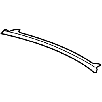 GM 25634530 Panel Above Lid, Rear GM 25634530 Panel Above Lid, Rear