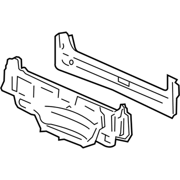 2000 Cadillac Seville Floor Pan - 12373353