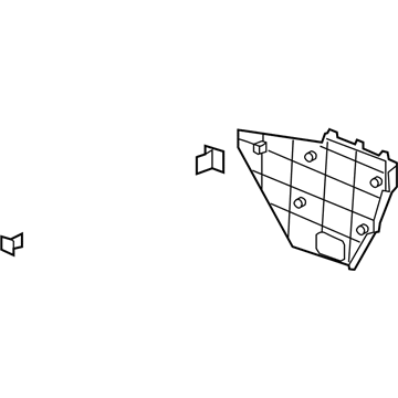 Chevy 15108735 Side Trim