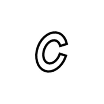 GM 23490367 Axle Shaft Lock Ring, Rear