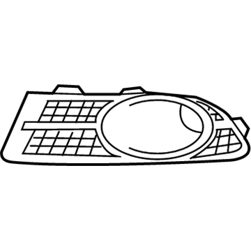 Buick 20827153 Bezel