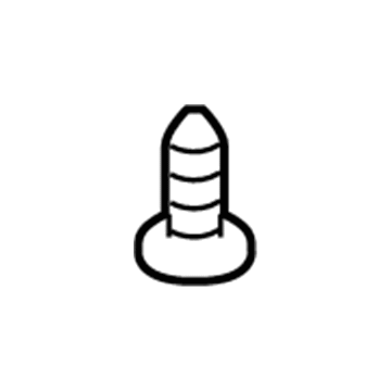 Buick 11609489 Lower Deflector Screw