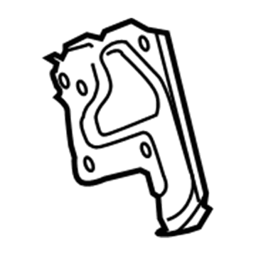 GM 19184450 Radio Mount Bracket, Passenger Side GM 19184450 Radio Mount Bracket, Passenger Side