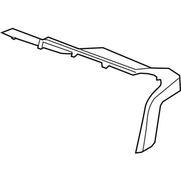 GM 22792257 Step Pad, Black, Rear Outer Passenger Side GM 22792257 Step Pad, Black, Rear Outer Passenger Side