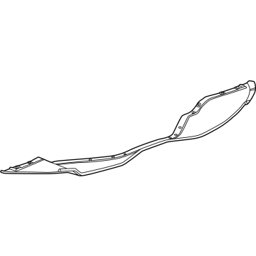 GM 85525476 Diffuser, Black, Rear