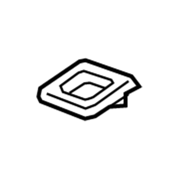 GMC 84389829 Seat Belt Bezel