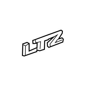 GM 23400412 Nameplate GM 23400412 Nameplate