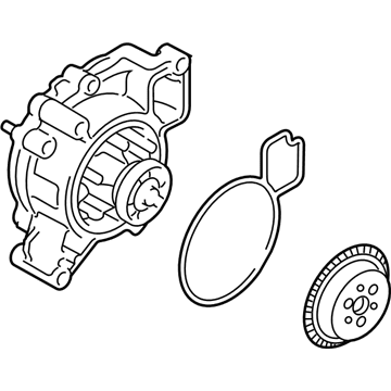 Saturn Water Pump - 12709178