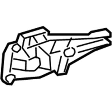 GM 13505890 Handle Base, Rear Driver Side