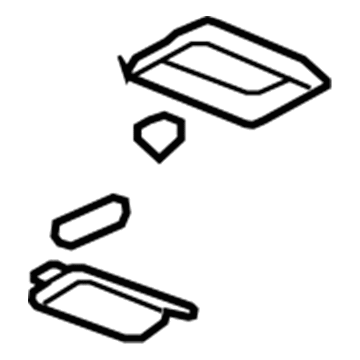 GM 25851514 Dome Lamp Assembly GM 25851514 Dome Lamp Assembly