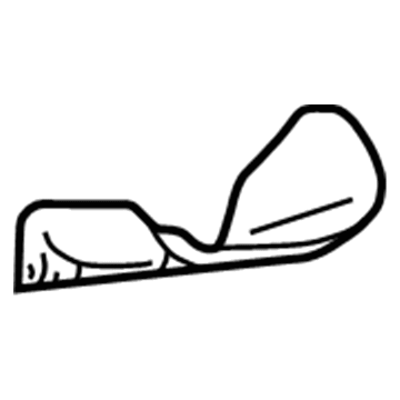 Cadillac 15232550 Knee Bolster Deflector