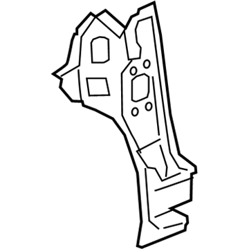 Chevy 39076858 Inner Hinge Pillar