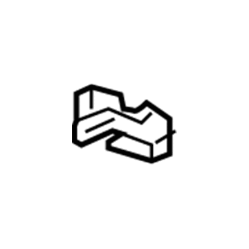 Chevy 84130603 Hinge Pillar Reinforcement Filler