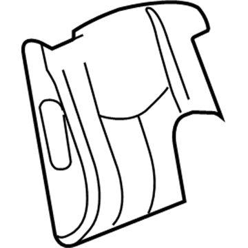GMC 88941599 Seat Back Pad
