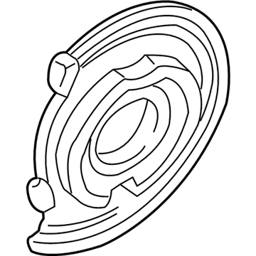 Cadillac Escalade Brake Backing Plate - 19178785