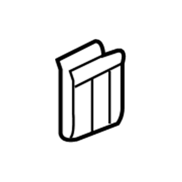 GM 11610770 Rail Cover Clip