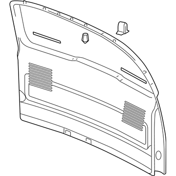 Saturn 10350277 Gate Trim Panel