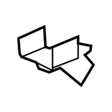 Buick 12771712 Rail Reinforcement