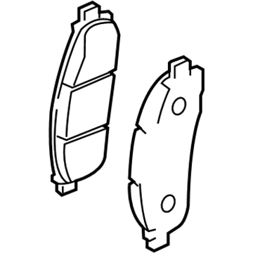 Chevy City Express Brake Pad - 19317044