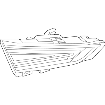 2019 Cadillac CT6 Back Up Light - 84581524