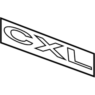 Buick 25979750 Nameplate