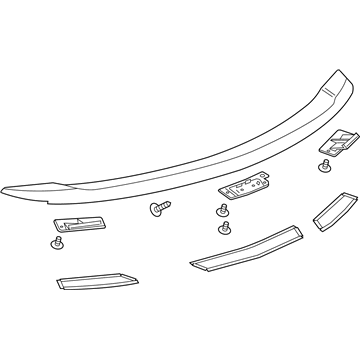 Chevy 20997874 Spoiler