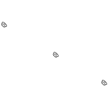 Chevy 15685170 Spoiler Nut