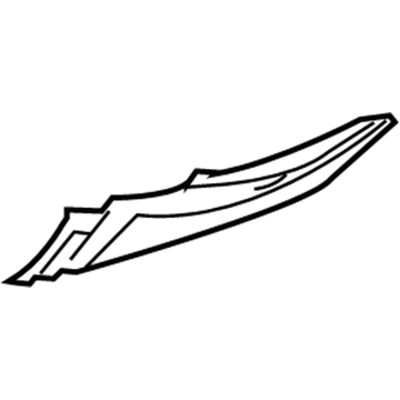 Cadillac 15229350 Knee Bolster