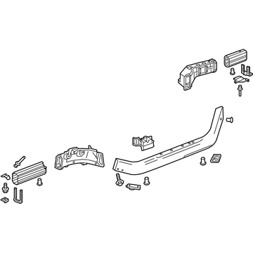 Chevy 23247429 Side Rail Assembly