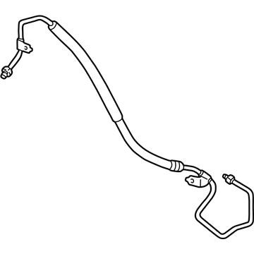 2004 Pontiac Vibe Power Steering Hose - 88971036