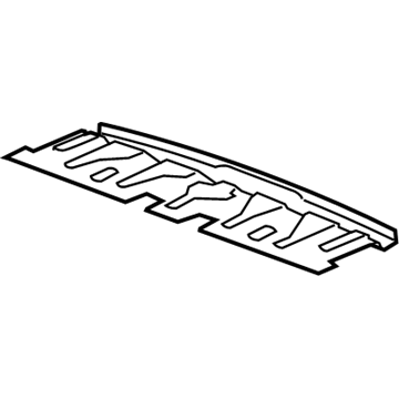 GM 15829742 Lower Reinforcement, Rear GM 15829742 Lower Reinforcement, Rear
